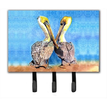 Carolines Treasures 6 x 9 In. Pelican Leash or Key Holder 8539TH68